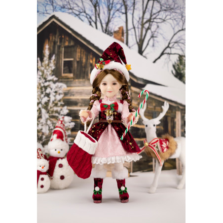 Poupée Angel Christmas Special Edition 2025 - Fashion Friends Ruby Red