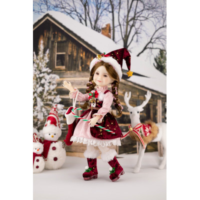 Poupée Angel Christmas Special Edition 2025 - Fashion Friends Ruby Red