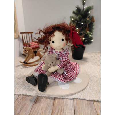 Madlene Inspired Waldorf Doll - Art and Doll