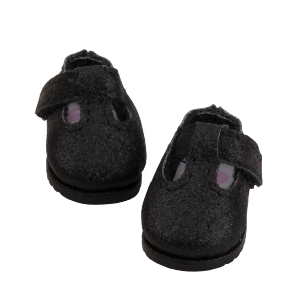 Chaussures Mary Jane noires pour Mori Lolli