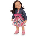 Ensemble combo denim rose pour poupée 45-50 cm - Götz