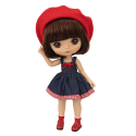 Sylish Red Blue clothing for Mori Lolli