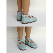 Paire Ballerines croisées bleues Julie pour Fashion Friends Ruby Red