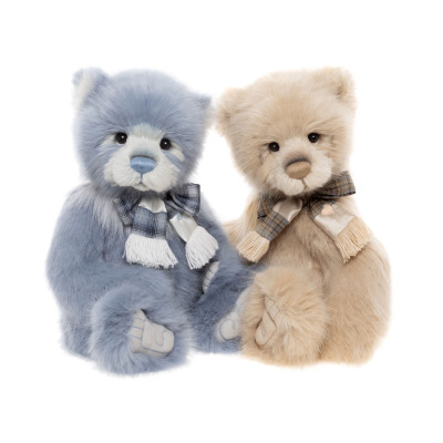 Ours Plumo Rowan - Charlie Bears en Peluche 2026