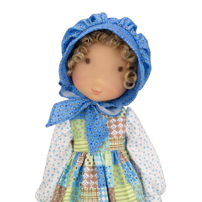 Holly Hobbie Blue Doll - Ruby Red