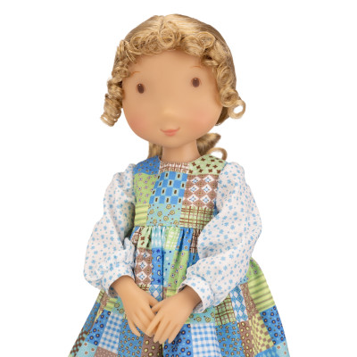 Holly Hobbie Blue Doll - Ruby Red