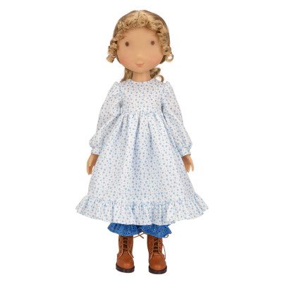 Holly Hobbie Blue Doll - Ruby Red