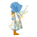 Holly Hobbie Blue Doll - Ruby Red