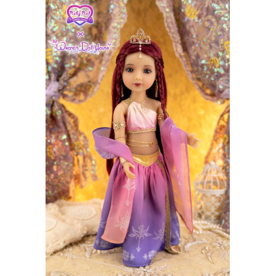 Medea Doll WITHOUT Makeup, Fashion Friends Special - Ruby Red