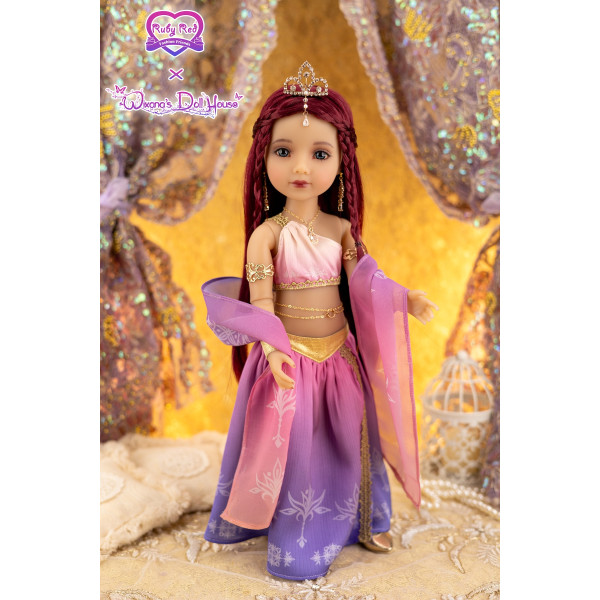 Medea Doll WITHOUT Makeup, Fashion Friends Special - Ruby Red