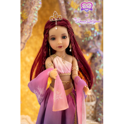 Medea Doll WITHOUT Makeup, Fashion Friends Special - Ruby Red