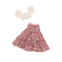 Springtime Elegance Fashion Friends Doll Outfit - Ruby Red