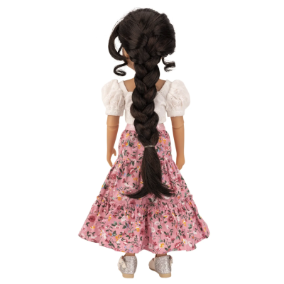 Springtime Elegance Fashion Friends Doll Outfit - Ruby Red