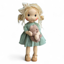 Mint Inspiration Waldorf doll 38 cm - Art and Doll