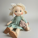 Mint Inspiration Waldorf doll 38 cm - Art and Doll