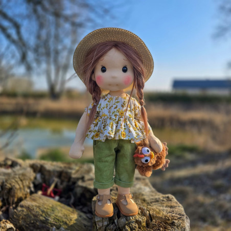 Daisy Inspiration Waldorf Doll 38 cm - Art and Doll