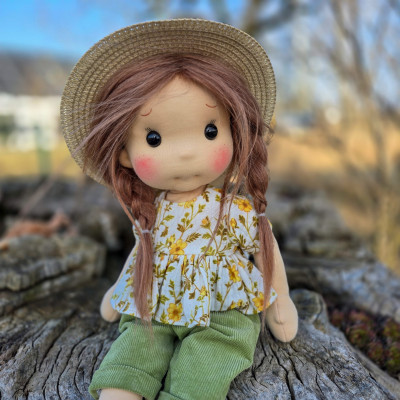 Daisy Inspiration Waldorf Doll 38 cm - Art and Doll