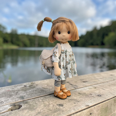 Hazel Inspiration poupée Waldorf 38 cm - Art and Doll