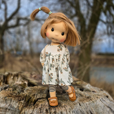 Hazel Inspiration Waldorf Doll 38 cm - Art and Doll