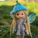 Petite Poupée articulée Talisman Lumi Coton Bio - Art and Doll