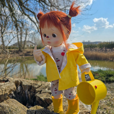 Lou Organic Cotton Articulated Doll 40 cm - Art and Doll