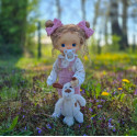 Poupée articulée Honey Boo Coton Bio 40 cm - Art and Doll