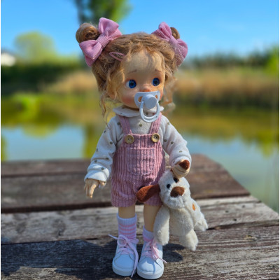 Honey Boo Organic Cotton Articulated Doll 40cm - Art and Doll