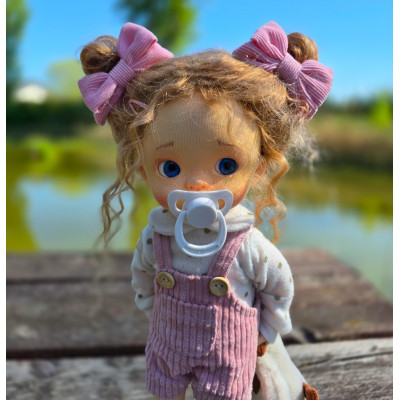 Poupée articulée Honey Boo Coton Bio 40 cm - Art and Doll