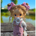 Poupée articulée Honey Boo Coton Bio 40 cm - Art and Doll