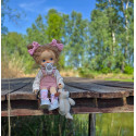Honey Boo Organic Cotton Articulated Doll 40cm - Art and Doll