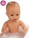 Poupon de bain Götz Sleepy Aquini Girl 33 cm dans son bain