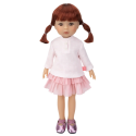 Jupe tutu en tulle pour poupées Jolli Buddies 32 cm