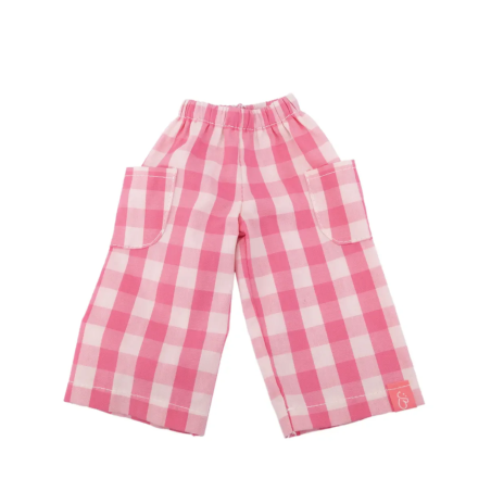 Pantalon à carreaux pour poupées Jolli Buddies 32 cm