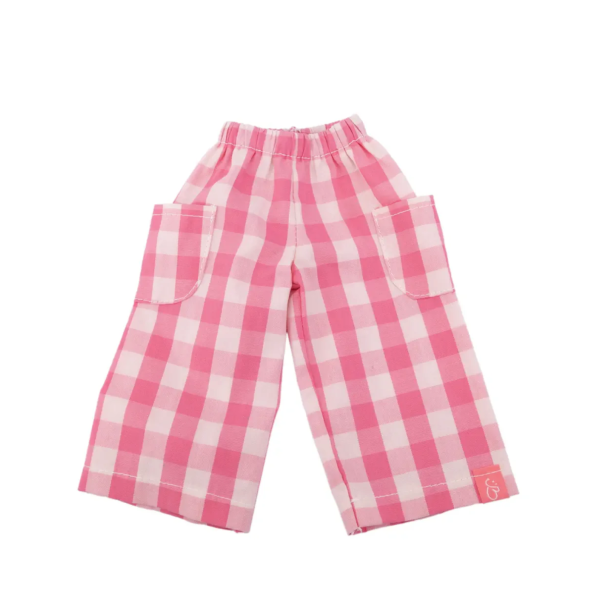 Checkered trousers for 32cm Jolli Buddies dolls