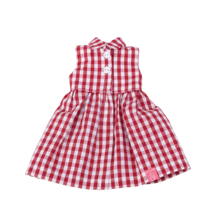 Sleeveless dress with collar for 32cm Jolli Buddies dolls