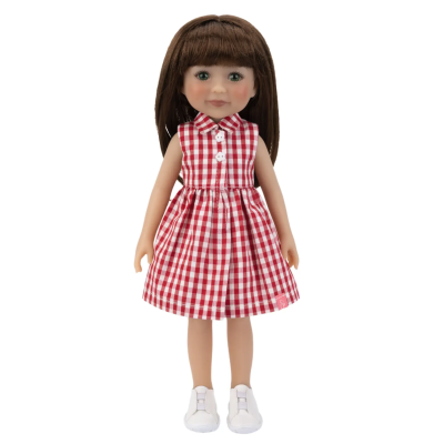 Robe sans manches à col pour poupées Jolli Buddies 32 cm