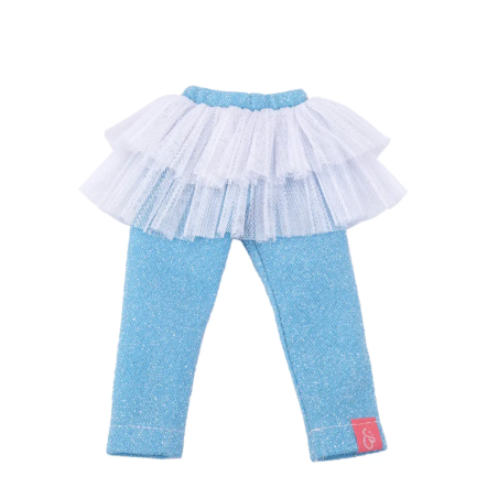 Pantalon en tulle scintillant pour poupées Jolli Buddies 32 cm