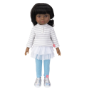 Sparkling tulle trousers for 32cm Jolli Buddies dolls