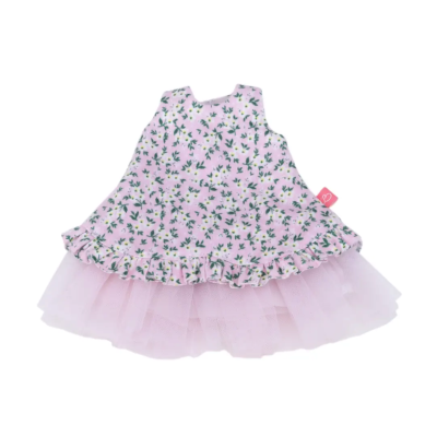 Robe tutu fleurie pour poupées Jolli Buddies 32 cm