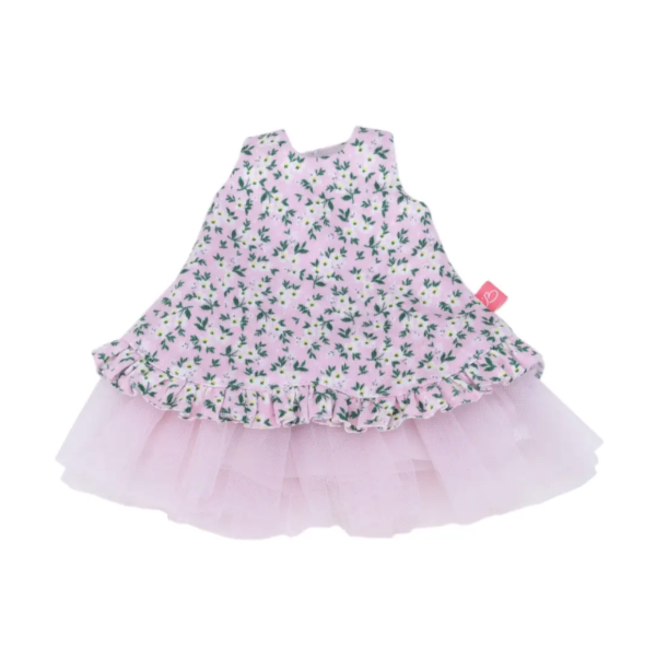 Floral tutu dress for 32cm Jolli Buddies dolls
