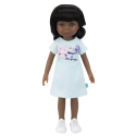 Robe Tee-shirt imprimée pour poupées Jolli Buddies 32 cm