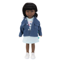 Classic denim overshirt for 32cm Jolli Buddies dolls