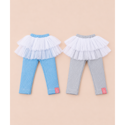 Sparkling tulle trousers for 32cm Jolli Buddies dolls