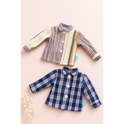 Chemise boutonnée pour poupées Jolli Buddies 32 cm