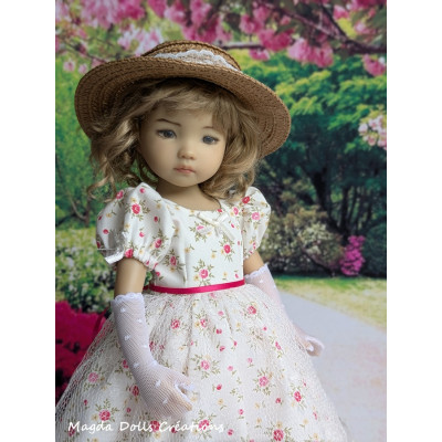 Camille outfit for Little Darling doll - Magda Dolls Creations