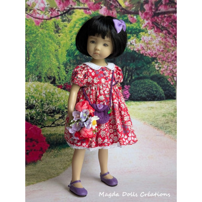 Francesca outfit for Little Darling doll - Magda Dolls Creations