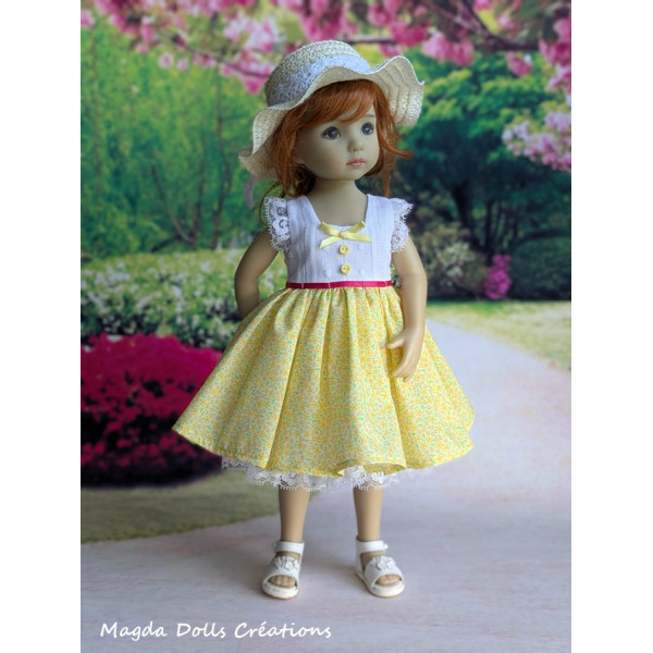 Juliette outfit for Little Darling doll - Magda Dolls Creations