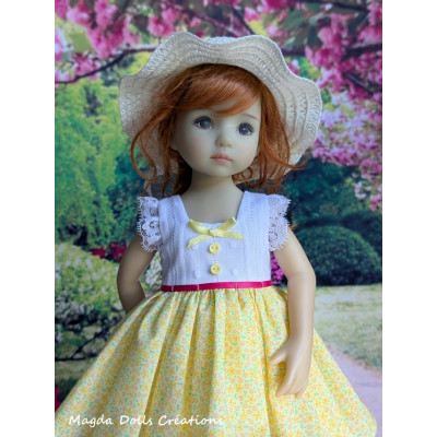 Juliette outfit for Little Darling doll - Magda Dolls Creations