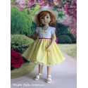 Juliette outfit for Little Darling doll - Magda Dolls Creations