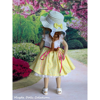 Juliette outfit for Little Darling doll - Magda Dolls Creations